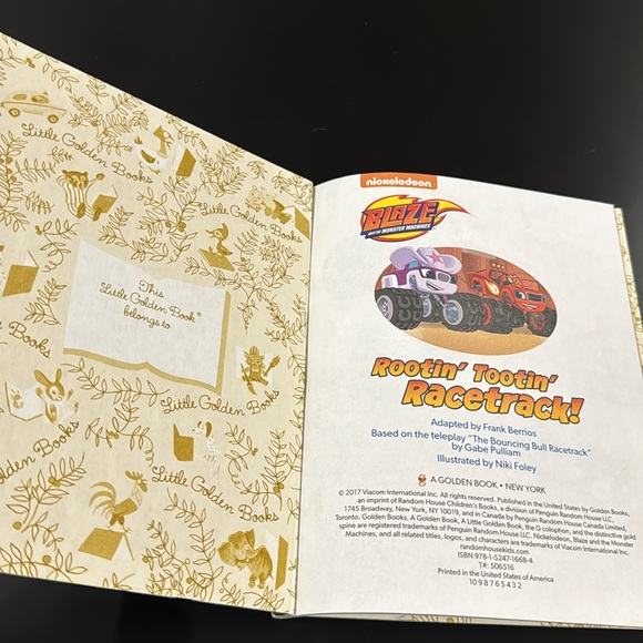 Blaze and the Monster Machines: Rootin’ Tootin’ Racetrack! - Hardcover Book - Picture 4 of 9